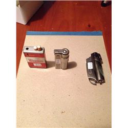 Misc Lighters (Winston, 2 misc metal lights) (3)