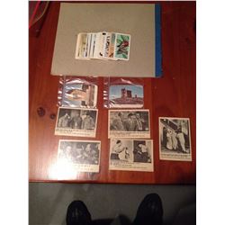 1950-1960 Red Rose Tea Cards(30), Three Stooges Cards(5), Monument cards (2)