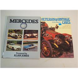 Car Books (2) (Mercedes & Veteran And Vintage Cars)