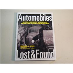 Automobiles Lost & Found Book, 125 Pages