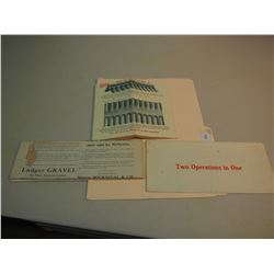 Paper Related, 1913 John East Iron Works Vintage Tools