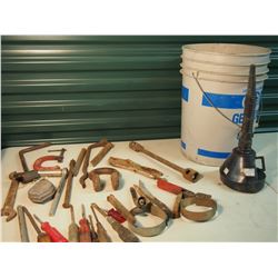20L Bucket Full Of Shop Tools (Too Numerous To List)