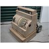 Image 2 : Large Metal National Cash Register With Metal Dolly
