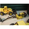 Image 6 : Lot Of Assorted Metal Tonka Truck Toys (Various States Of Use)