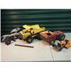 Image 1 : Lot Of Assorted Metal Tonka Truck Toys (Various States Of Use)