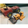 Image 2 : Lot Of Assorted Metal Tonka Truck Toys (Various States Of Use)