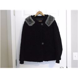 Faux Persian Lamb Jacket (Size Medium)