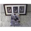 Image 1 : Wendel Clark Book “Bleeding Blue” & Set Of Hockey Cards (3)