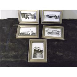 Framed Photos Of 1930’s Cars (5)