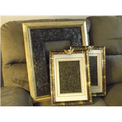 Picture Frames (2 Angel Frames 16”X11”, 1 Frame 24”X19”)