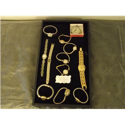 Lot Of Watches (Pocket Watch, 1930 German Bulova, 7 Wind-Up Models)