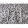 Image 1 : King-Size Embroidery Bedspread (Mint Color) (9FTX8FT)