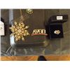 Image 2 : Costume Jewelry Lot (6 Costume Rings, Etc.)