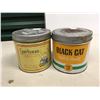 Image 1 : Lot of Misc Tobacco Tins (2) (Black Cat, Sportsman)