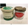 Image 1 : Lot of Misc Tobacco Tins (2) (Craven “A”, Cameo)