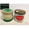 Image 2 : Lot of Misc Tobacco Tins (2) (Craven “A”, Cameo)