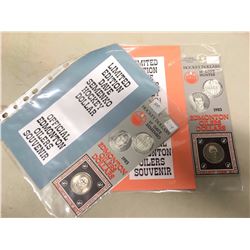 Limited Edition Official Edmonton Oilers Hockey Dollar – Semenko and Hunter