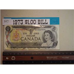 1973 1 Dollar Bill uncirculated