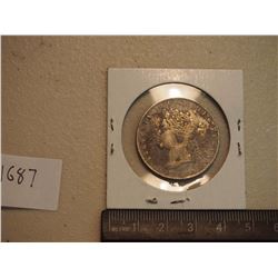 1871 50 cent CDN coin