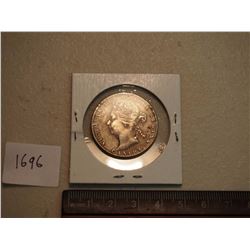 1901 50 cent CDN coin