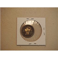 1870 25 cent CDN coin