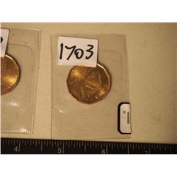 2010 Uncirculated Roughrider Loonie