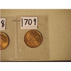 2010 Uncirculated Navy Loonie