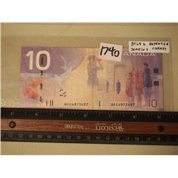 2005 10 Dollar Bill BC68b Repeater Jenkins Carney