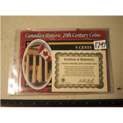 Canadian Historic 20th, Coin, Stamp