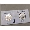 Image 1 : Pair Of Quarters, 1978, Far/Near Beads