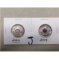 Pair Of Quarters, 2004/2008, Remembrance