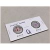 Image 1 : Pair Of Quarters, 2006,2009, Womens Hockey/ Pink Ribbon