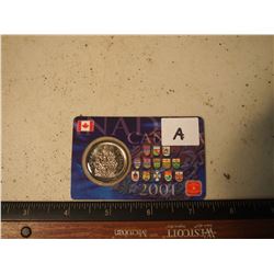 Canadian 50 Cent Piece, 2001, In Package