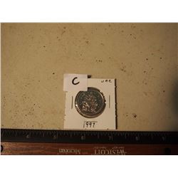 Canadian 50 Cent Piece, 1997, UNC