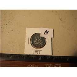 Canadian 50 Cent Piece, 1983