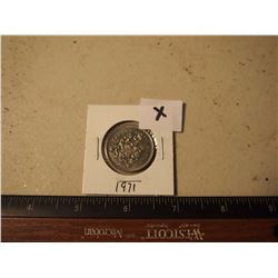 Canadian 50 Cent Piece, 1971