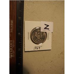 Canadian 50 Cent Piece, 1969