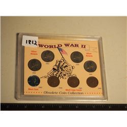 World War 2 Obsolete Coin set