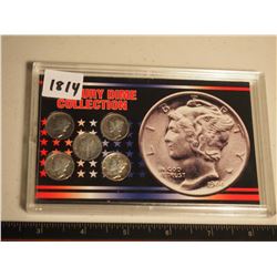 Mercury Dime Collection
