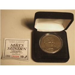 Mats Sundin Nickel Medallion