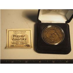 Wayne Gretzky Bronze Medallion