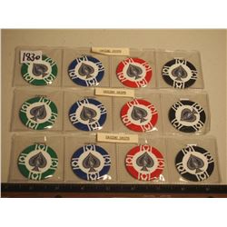 Casino Ships, 3 Sets of 4