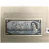 Image 1 : Vintage 5$ Canadian Bill (1) (1954 U/X 1047377)