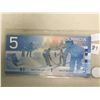 Image 2 : 5$ Canadian Bill (1) (2004 HNV7184237) (Uncirculated)