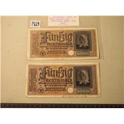 WWII Nazi German Money 50 (2)