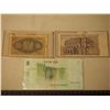 Image 2 : Foreign Paper Money (3) (1940 5 Lire Italy, 1969 1000 Lire Italy, 1980 Bank Of Isreal 5 Shequam)
