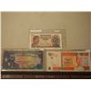 Image 1 : Foreign Paper Money (3) (1976 Kenya 20 Shillings, 2006 3 Convertible Pesos – Cuba, 1968 2 ½ Rupiah i