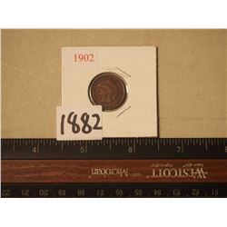1902 Indian Head Penny