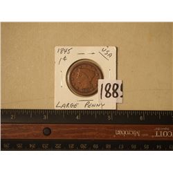 1845 Large Penny