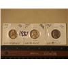 Image 1 : Whitehouse nickels (3) (1954 / 1955 / 1964)